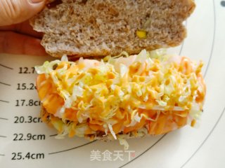全麦三明治的做法步骤：16