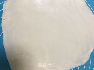 饺皮版面饼的做法步骤：4