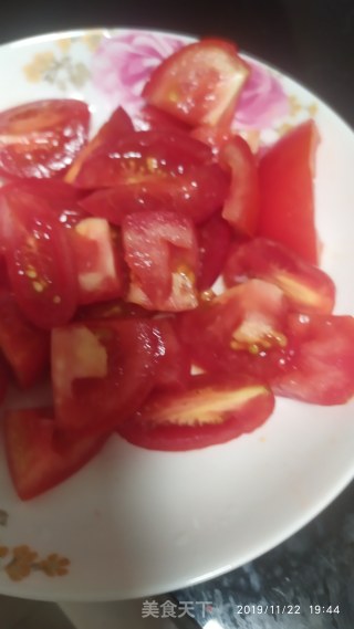 番茄咸菜牛肉的做法步骤：3