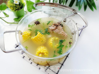 山药玉米猪骨汤的做法步骤：7