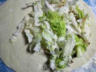 白菜猪肉饼的做法步骤：7