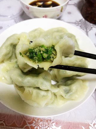 茼蒿猪肉馅水饺的做法步骤：7