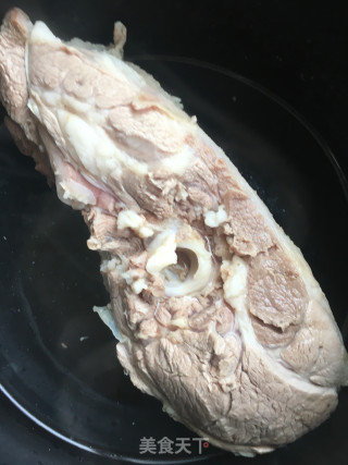 大葱拌羊肉的做法步骤：3