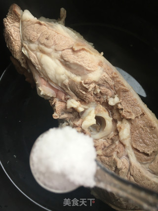 大葱拌羊肉的做法步骤：4