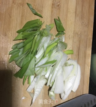 大葱拌羊肉的做法步骤：8