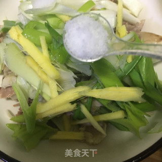大葱拌羊肉的做法步骤：12