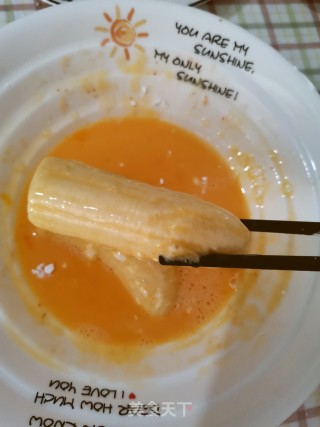 脆皮香蕉的做法步骤：4