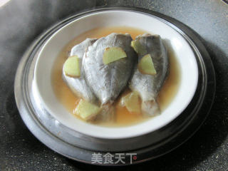 清蒸黑鲳鱼的做法步骤：8