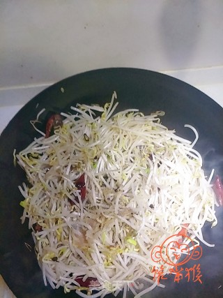 酸辣绿豆芽的做法步骤：6