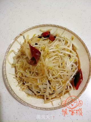 酸辣绿豆芽的做法步骤：7
