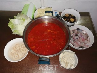 贵州酸汤鱼火锅的做法步骤：16