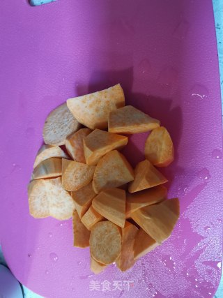桂花红薯泥的做法步骤：1