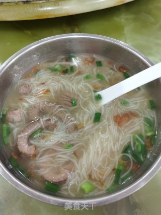 腰花面线的做法步骤：8