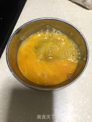 面包煎蛋馍馍的做法步骤：2
