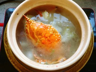 海鲜螃蟹粥的做法步骤：8