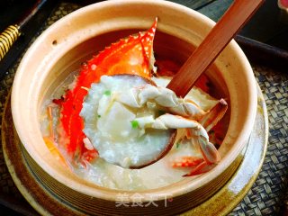 海鲜螃蟹粥的做法步骤：13