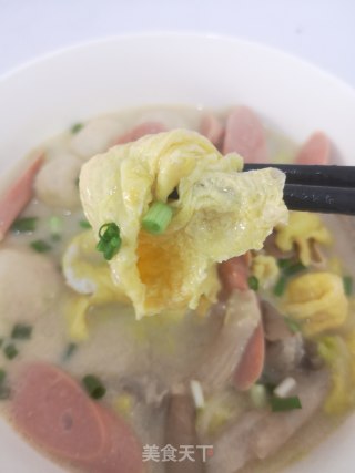 花式精致简餐：五鲜汤+粗粮米饭的做法步骤：6