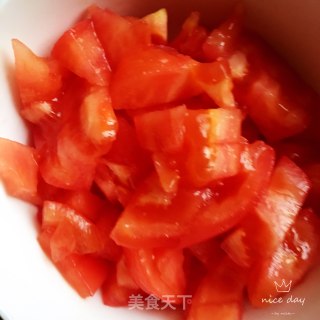 番茄烩金针菇的做法步骤：3