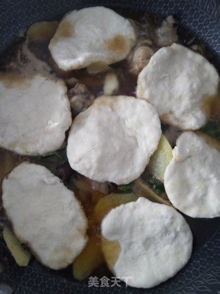 家常小鸡喝饼的做法步骤：8