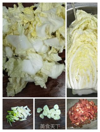 西红柿爆炒白菜心的做法步骤：3