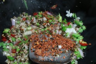 咸菜肉末烤茄子的做法步骤：7