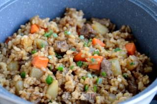 咖喱土豆牛肉焖饭的做法步骤：7