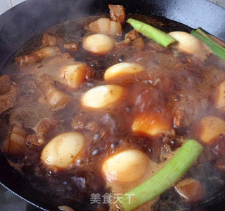 小炖肉卤蛋的做法步骤：8