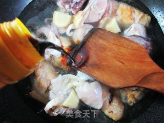 乌贼鲞烧中翅的做法步骤：9