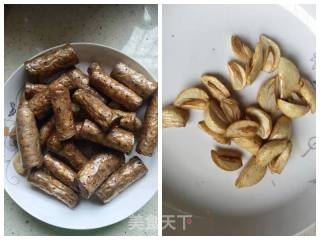 彭豆带你做蜜汁铁杆山药的做法步骤：4