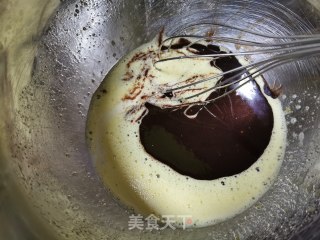 巧克力玛芬蛋糕（6个）的做法步骤：3