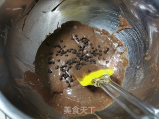 巧克力玛芬蛋糕（6个）的做法步骤：5