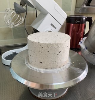 奥利奥奶油生日蛋糕的做法步骤：3