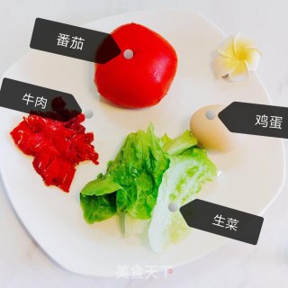 网红鸡蛋面的做法步骤：1