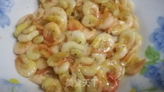 韭菜炒河虾的做法步骤：6