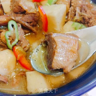 芋头鸽子煲的做法步骤：7