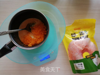 咸蛋黄芝士酱古早蛋糕的做法步骤：2