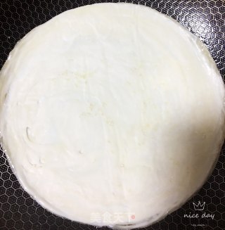 鸡蛋咸菜手抓饼的做法步骤：1