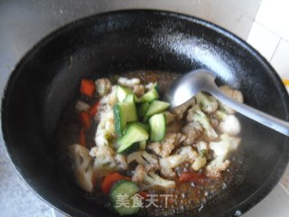 酱烧菜花的做法步骤：9