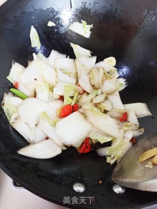 酸辣白菜的做法步骤：9