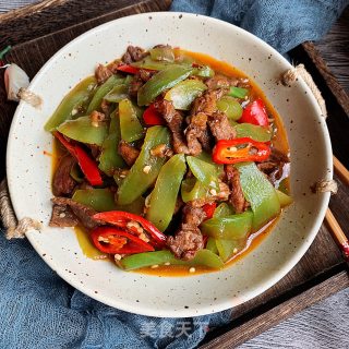 莴苣炒肉片的做法步骤：8