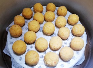 雪薯团团的做法步骤：6