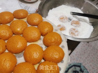 雪薯团团的做法步骤：8