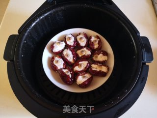 莲子红枣开口笑的做法步骤：6