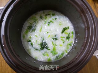 菠菜米粥的做法步骤：10