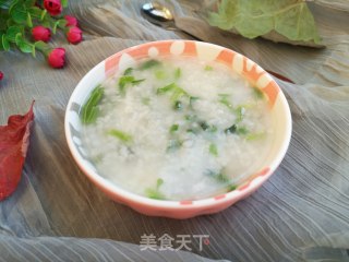 菠菜米粥的做法步骤：11