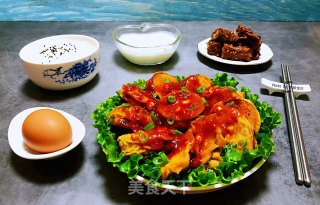 鱼香茄盒的做法步骤：16