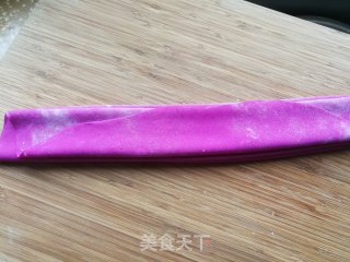 火龙果手擀面的做法步骤：4