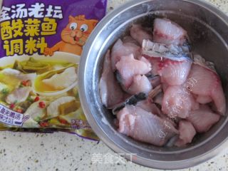 酸菜鱼的做法步骤：1