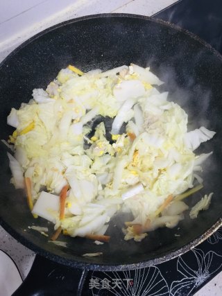 炒年糕的做法步骤：3