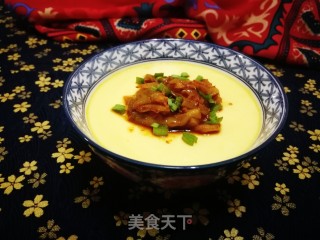 榨菜蛋羹的做法步骤：7